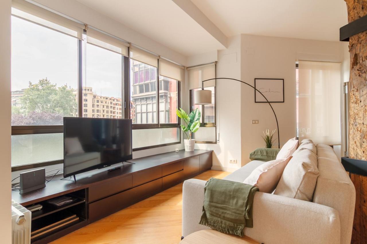 Muy Luminoso A 5 Min Del Centro De Bilbao Apartamento Exterior foto